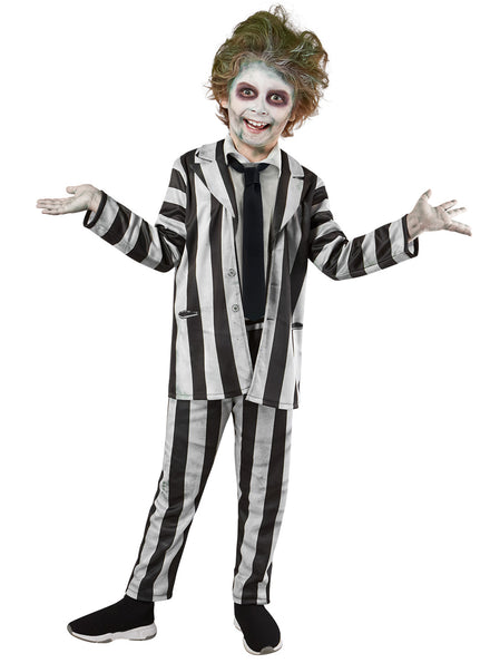 Main image of Beetlejuice 2 Deluxe Boys Halloween Costume