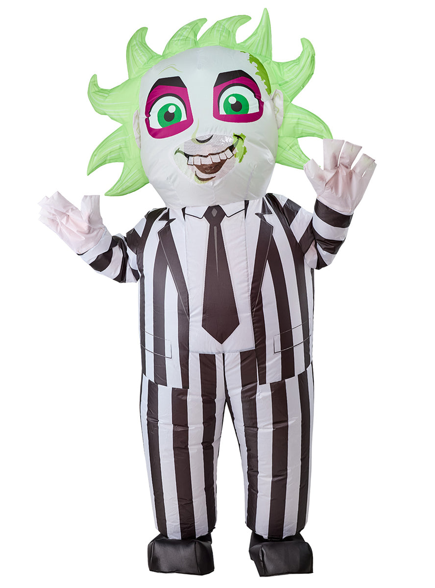 image of Beetlejuice 2 Mens Inflatable Halloween Costume