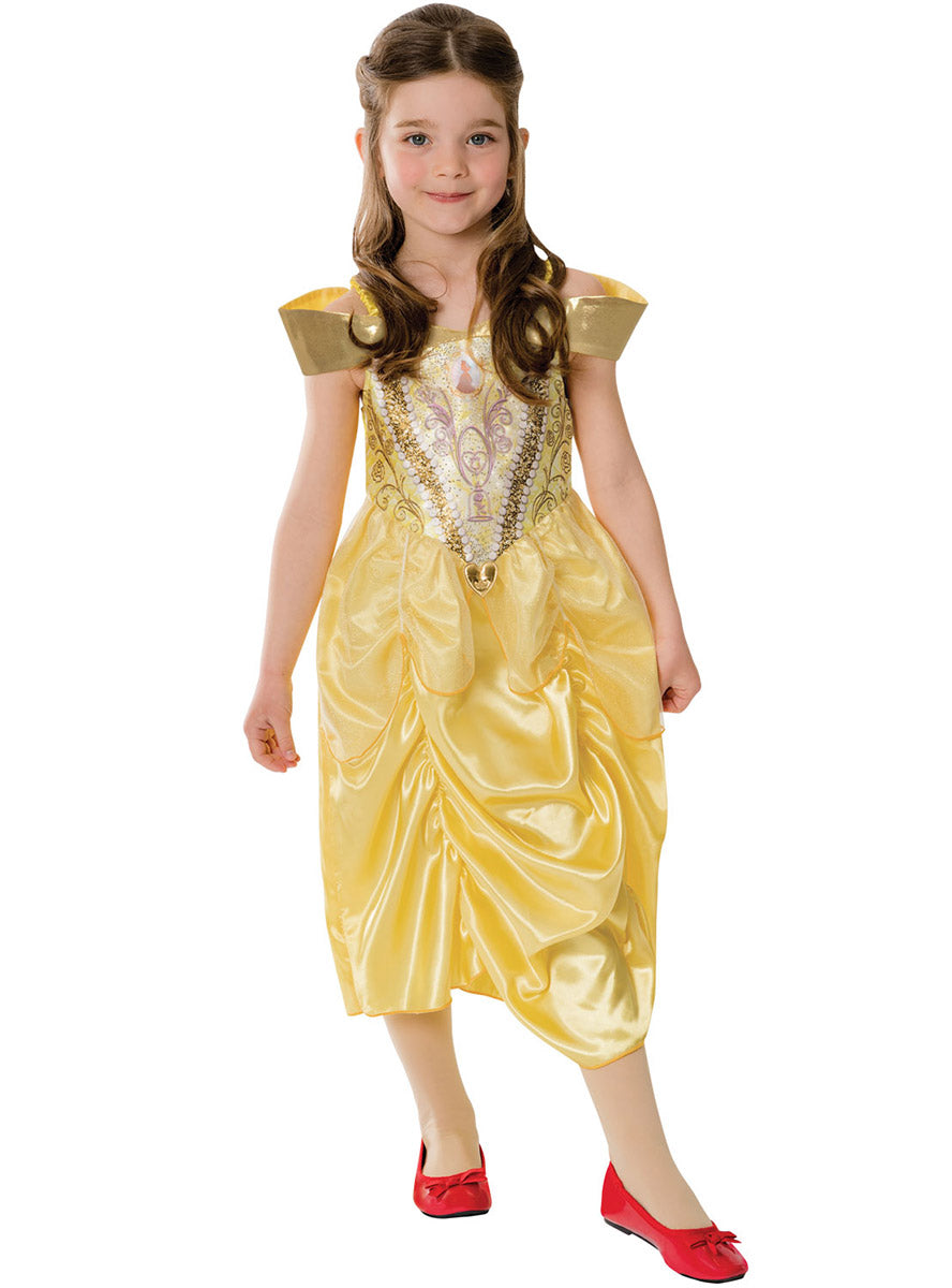 Girls Belle Beauty and the Beast Disney Princess Costume - Main Image