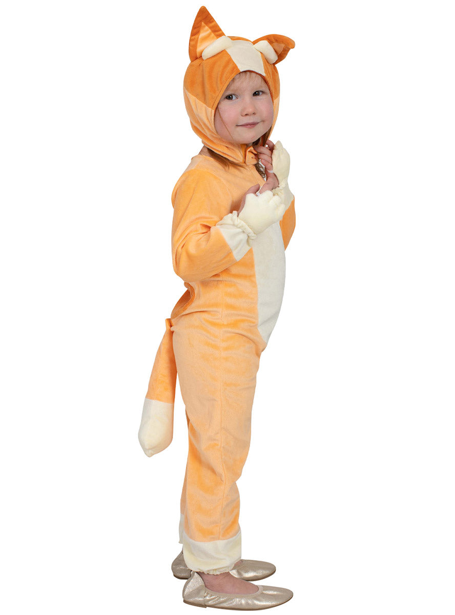 Side Image of Bingo Deluxe Kids Bluey Character Costume