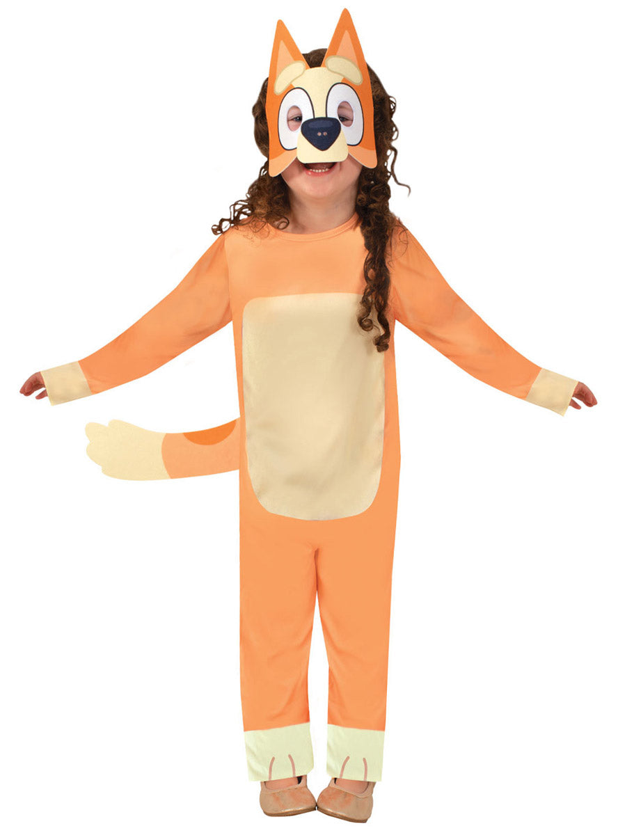 Girls Classic Bingo Bluey Character Costume - Main Image