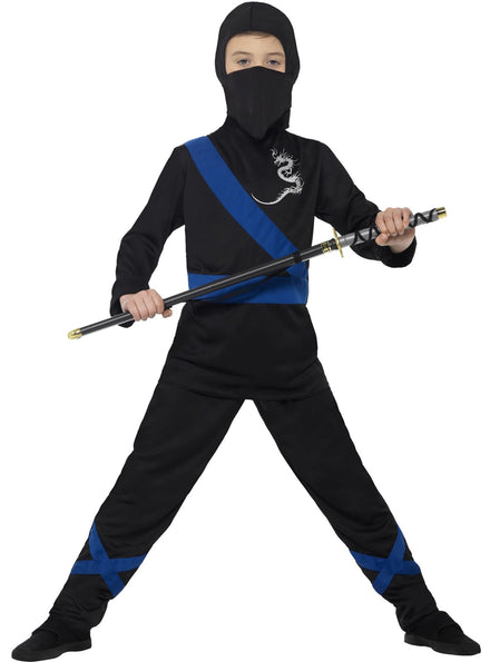 Boys ninja samurai costume - Main image