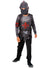 Boys Medieval Black And Red Knight Costume - Main Image