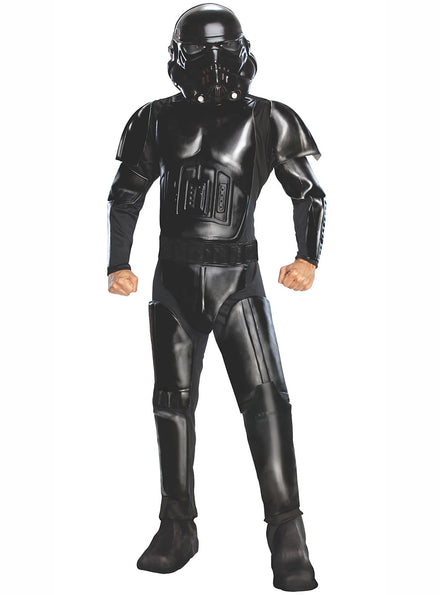 Image of Black Shadow Stormtrooper Mens Star Wars Costume - Main Image