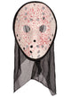 Image of Blood Splattered Jason Halloween Hockey Costume Mask