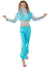 Girls Blue Arabian Princess Jasmine Costume - Main Image