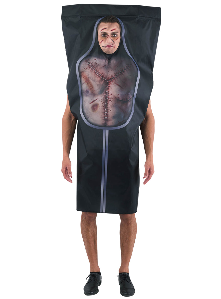 Alternative image of Body Bag Creepy Mens Halloween Costume