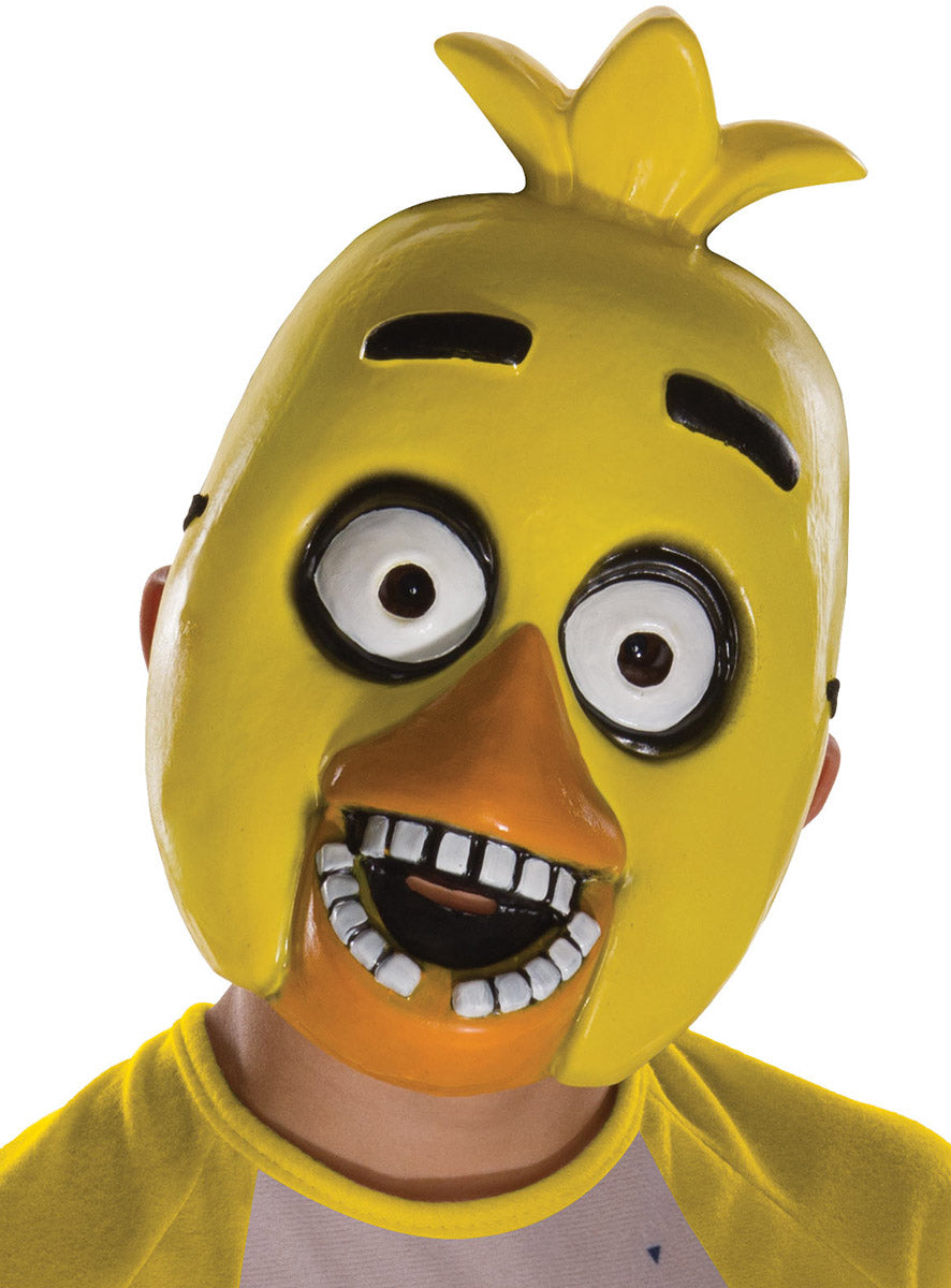 Mask Image of Five Nights At Freddys Girls Chica Halloween Costume