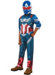 Boys Marvel Brave New World Deluxe Captain America Costume - Main Image