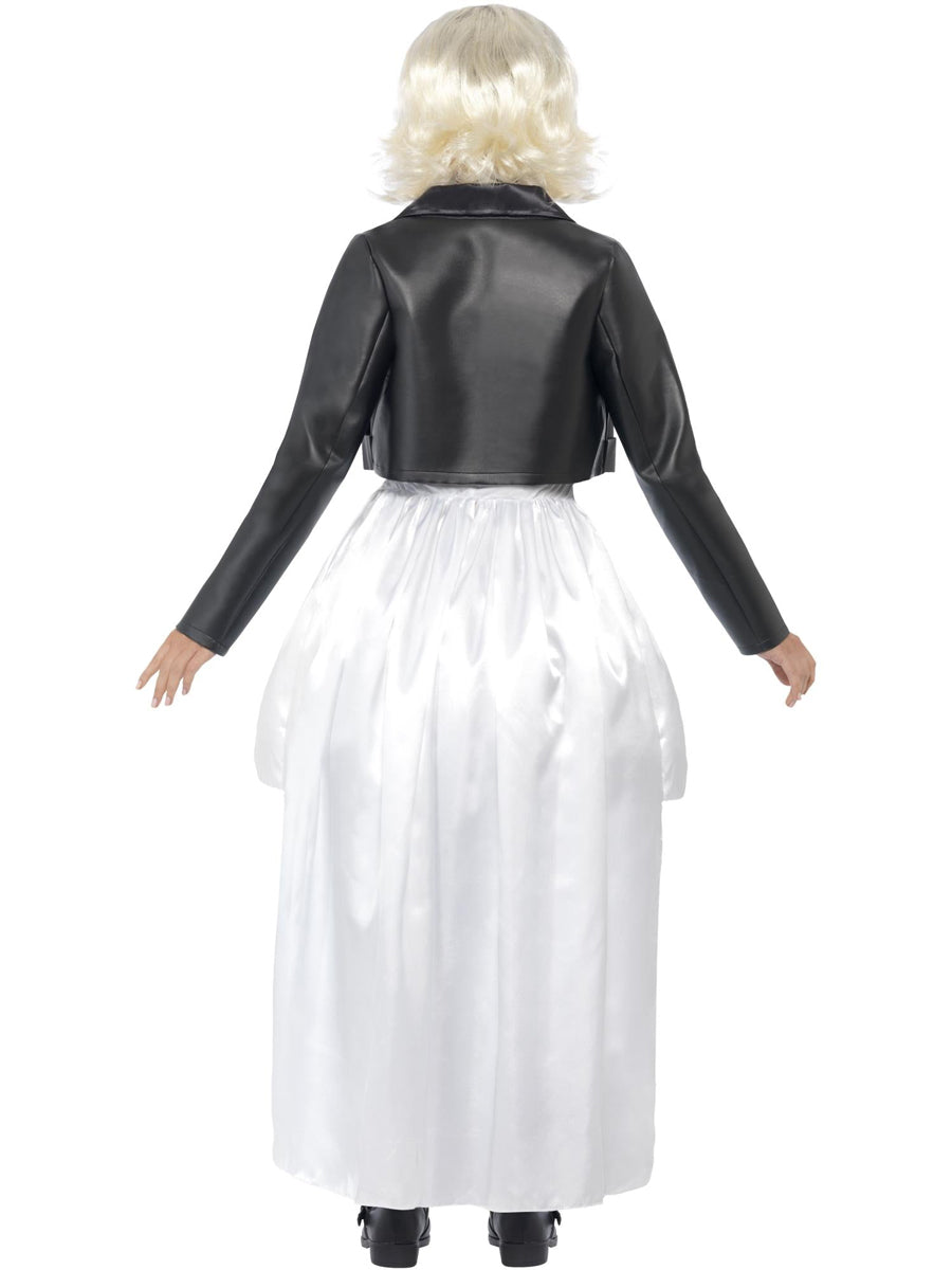 Womens Tiffany bride of chucky killer halloween costume - Back image