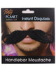 Image of Bushy Black Handlebar Costume Moustache