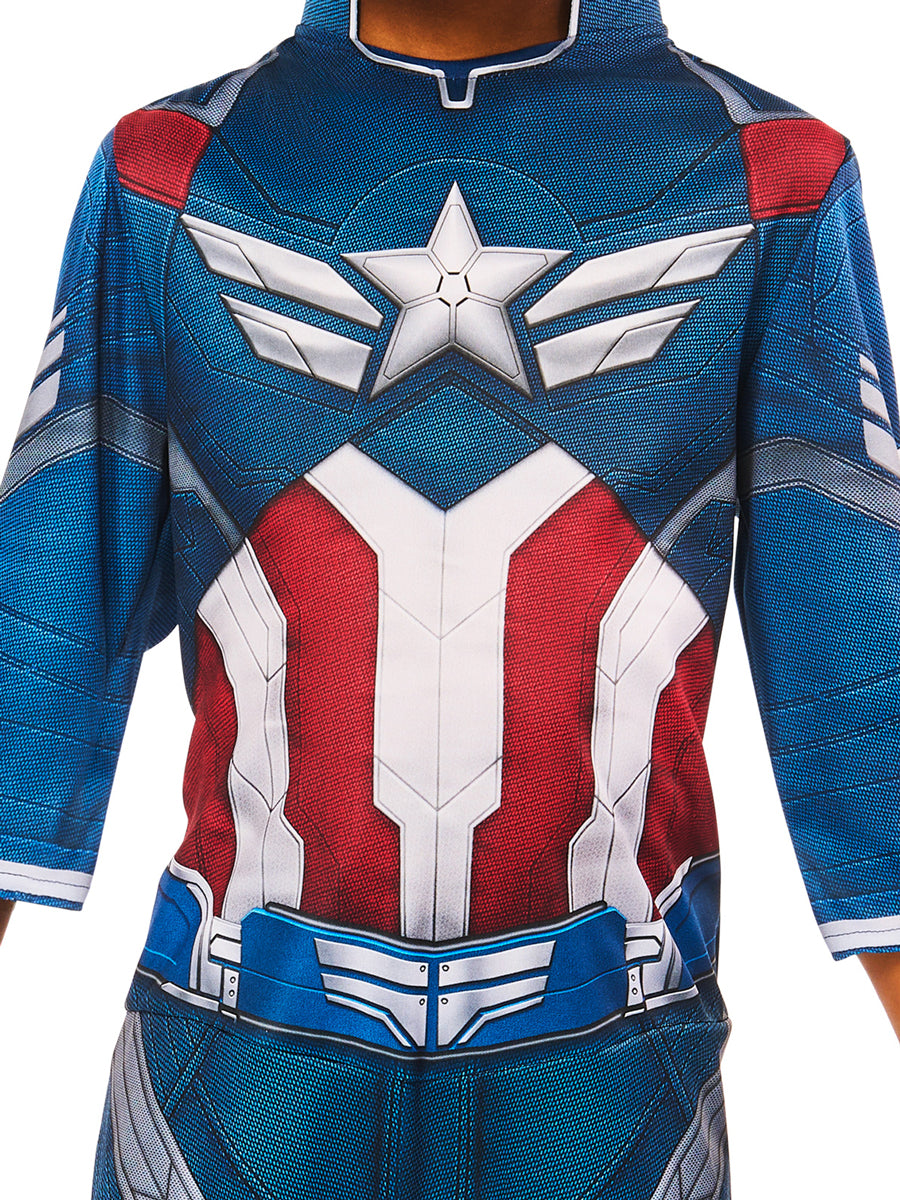 Boys Classic Brave New World Captain America Costume - Close Image