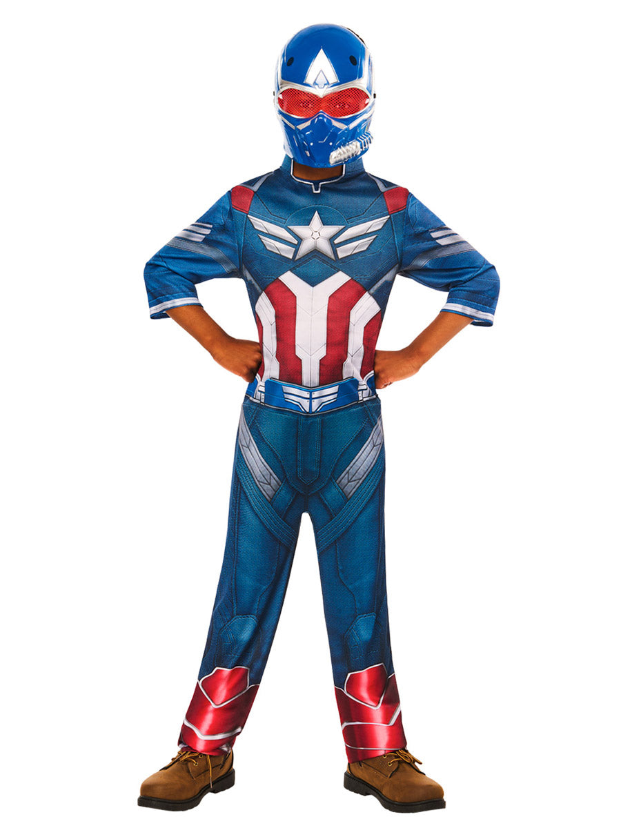 Boys Classic Brave New World Captain America Costume - Main Image