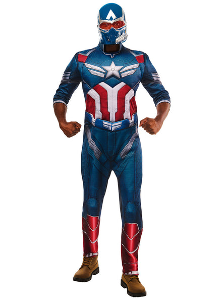 Deluxe Mens Captain America Brave New World Costume - Main Image