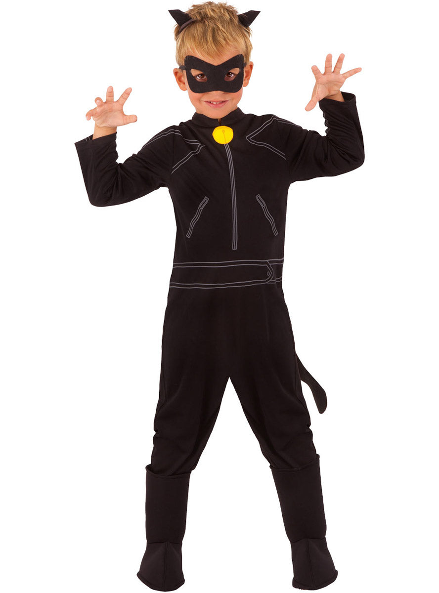 Main image of Cat Noir Boys Miraculous Ladybug Costume