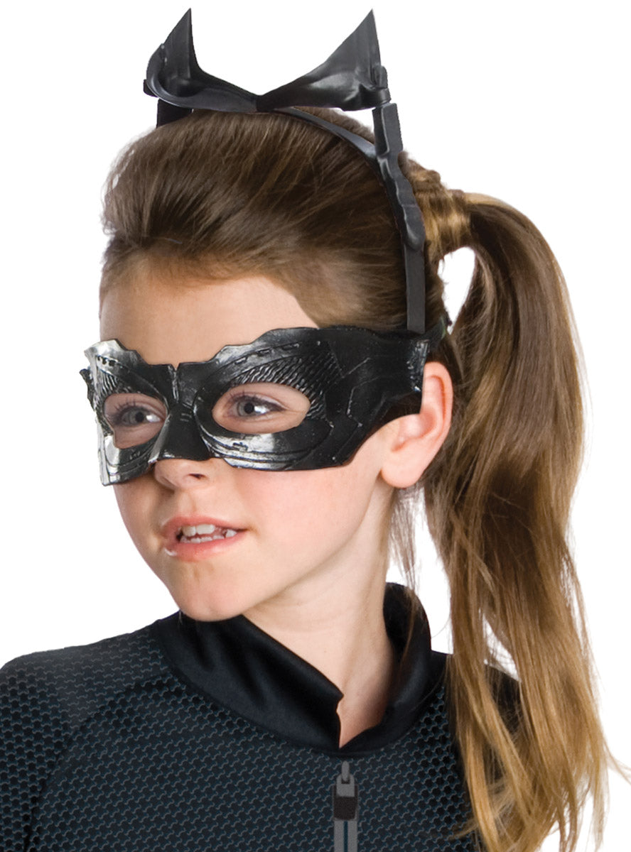 Mask image of Catwoman Girls Deluxe DC Comics Costume