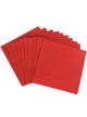 Square 33cm 40 Pack of Cherry Red Paper Napkins - Main Image