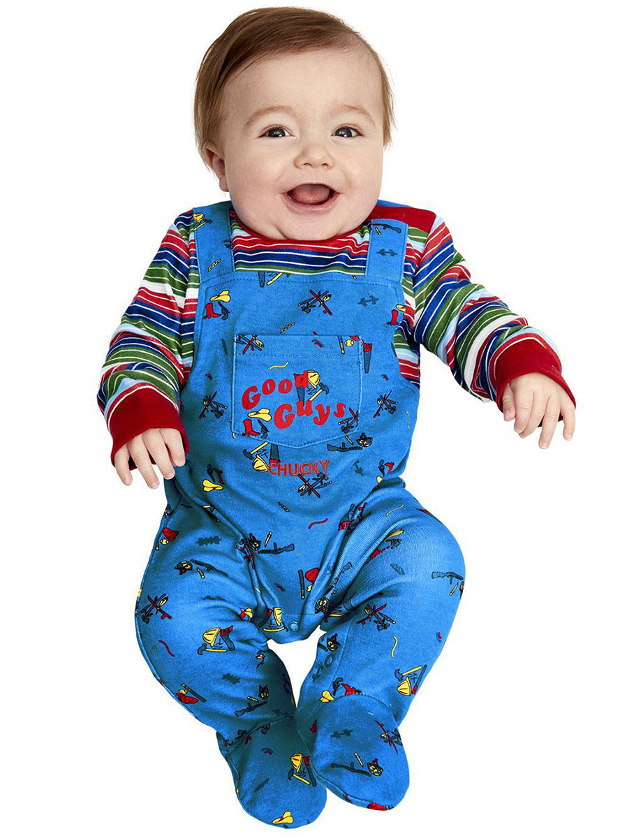 Alternative Image of Chucky Baby Onesie Halloween Costume