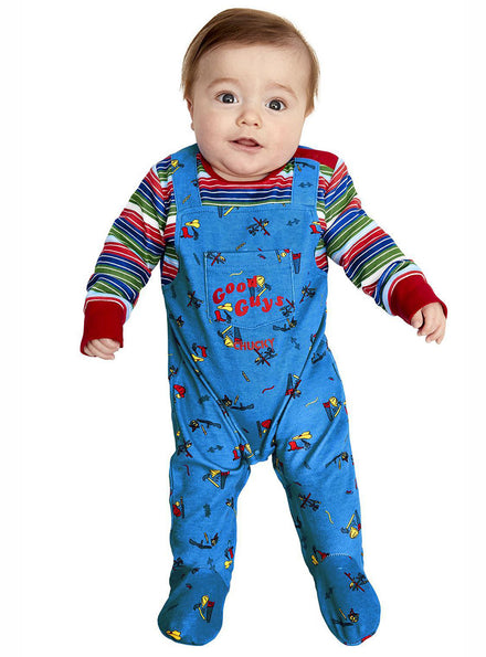 Image of Chucky Baby Onesie Halloween Costume