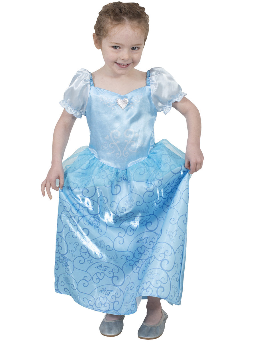 Filigree Cinderella Girls Disney Princess Costume - Alternative image 1