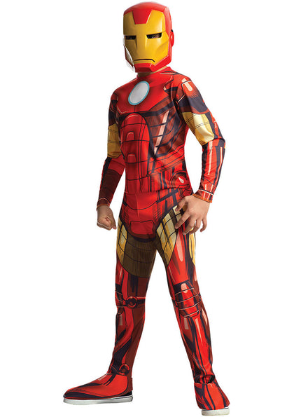 Main Image of Marvel Superhero Boys Classic Iron Man Costume