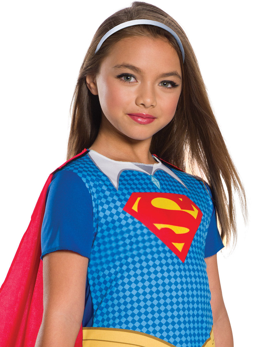 Close Image of Supergirl Classic Girls DCSHG Superhero Costume