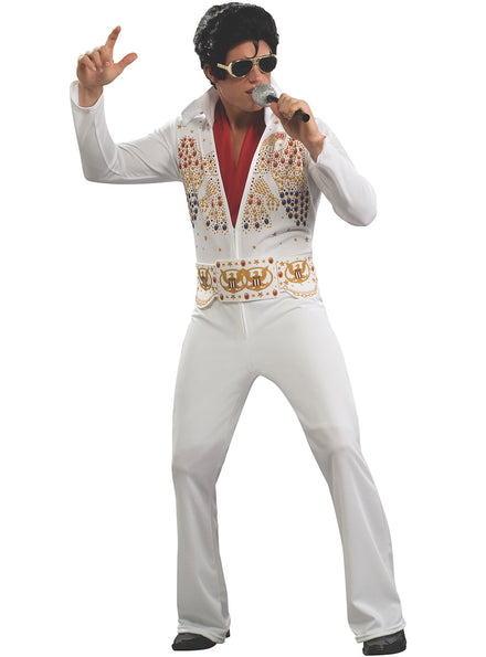 Main image of Elvis Presley Classic Mens Rock n Roll Costume