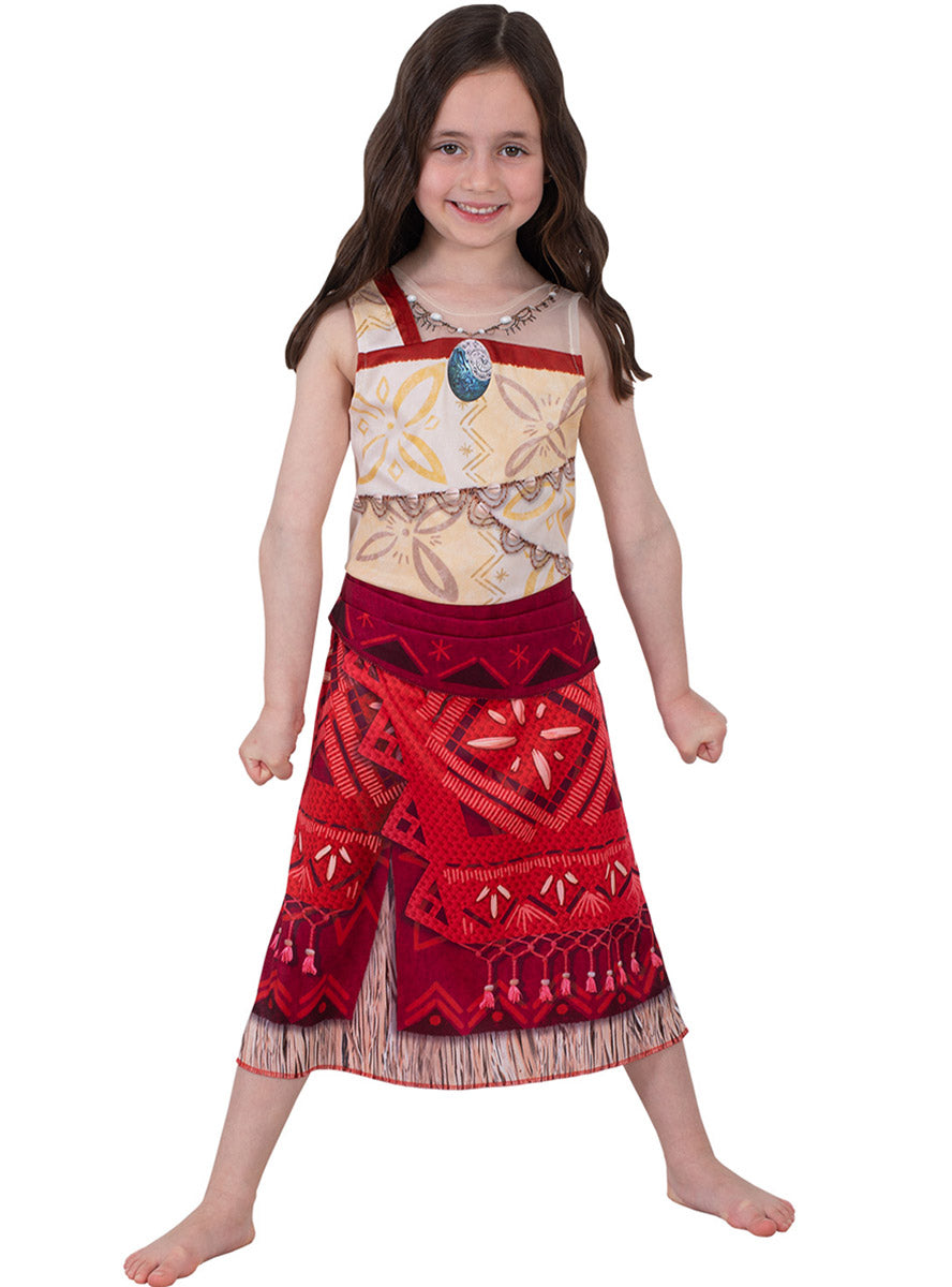 Moana 2 Girls Classic Disney Costume - Alternative Image 2