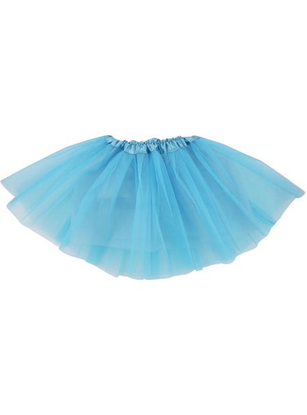 Image of Classic Girls Light Blue Tulle Costume Tutu