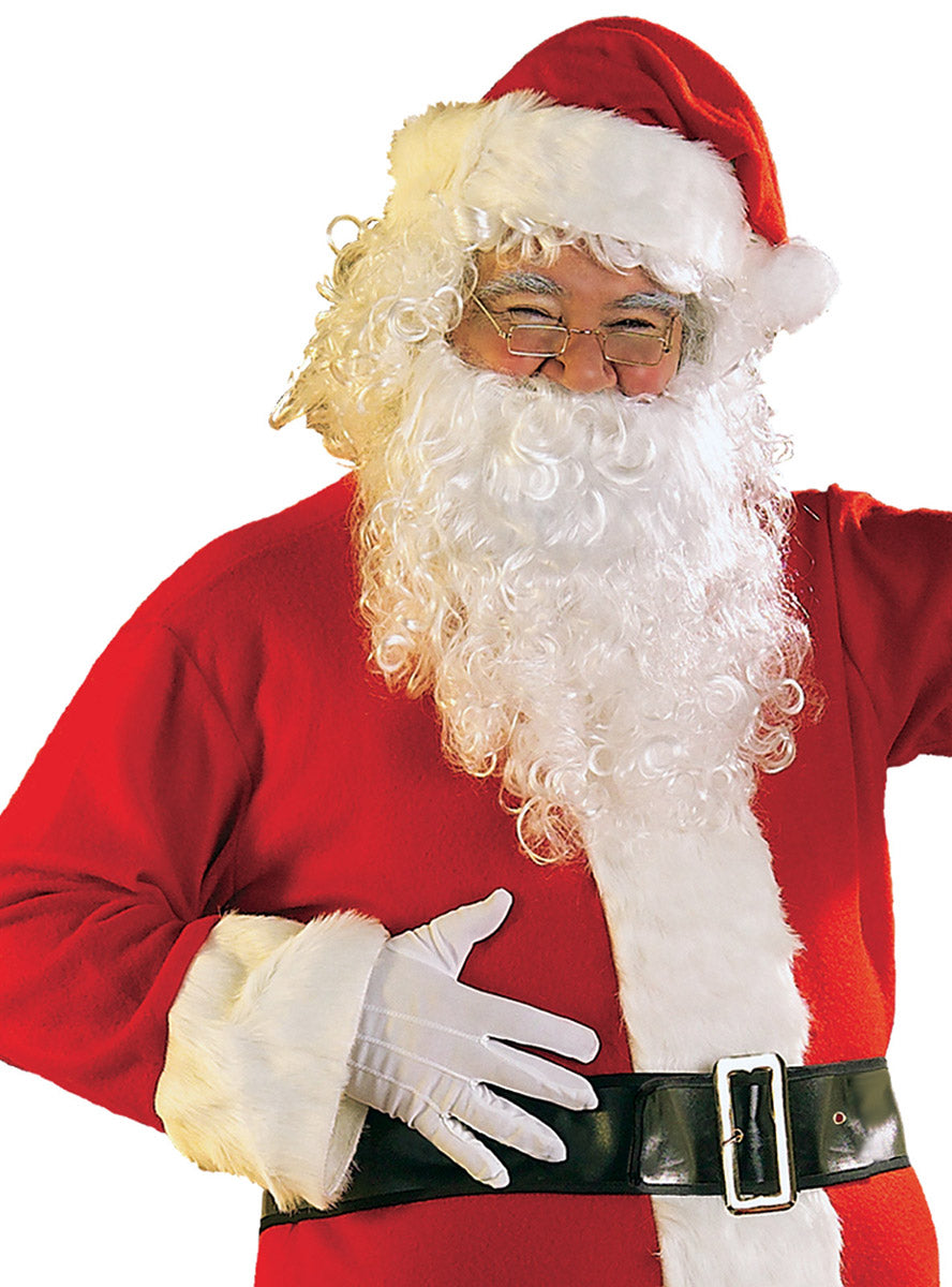 Close Image of Classic Red Santa Claus Mens Christmas Costume