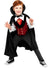 Red And Black Classic Boys Vampire Halloween Costume - Main Image