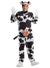 Black And White Spotted Cow Novelty Mens Costume - Main Image