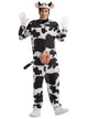 Black And White Spotted Cow Novelty Mens Costume - Main Image