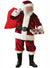 Image of Deluxe Crimson Red Regency Mens Santa Suit Costume