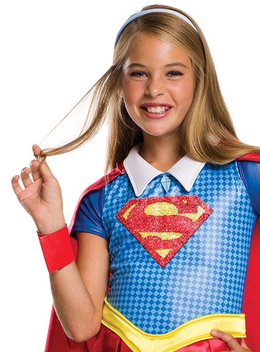 Clsoe image 1 of DC Superhero Girls Deluxe Supergirl Costume