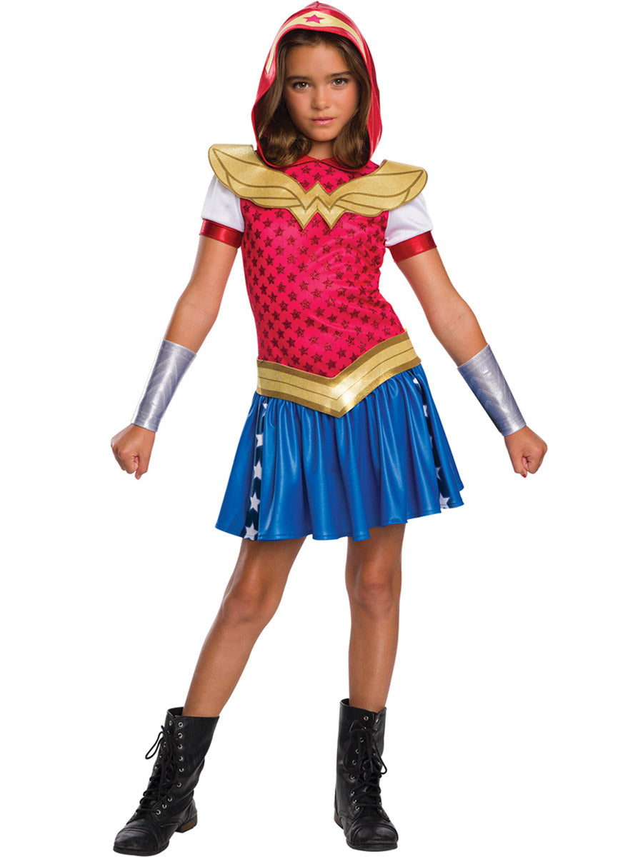 Main Image of Wonder Woman Hooded DC Superhero Girls Costume