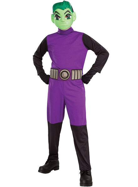 Main Image of Teen Titans DC Comics Beast Boy Kids Costume