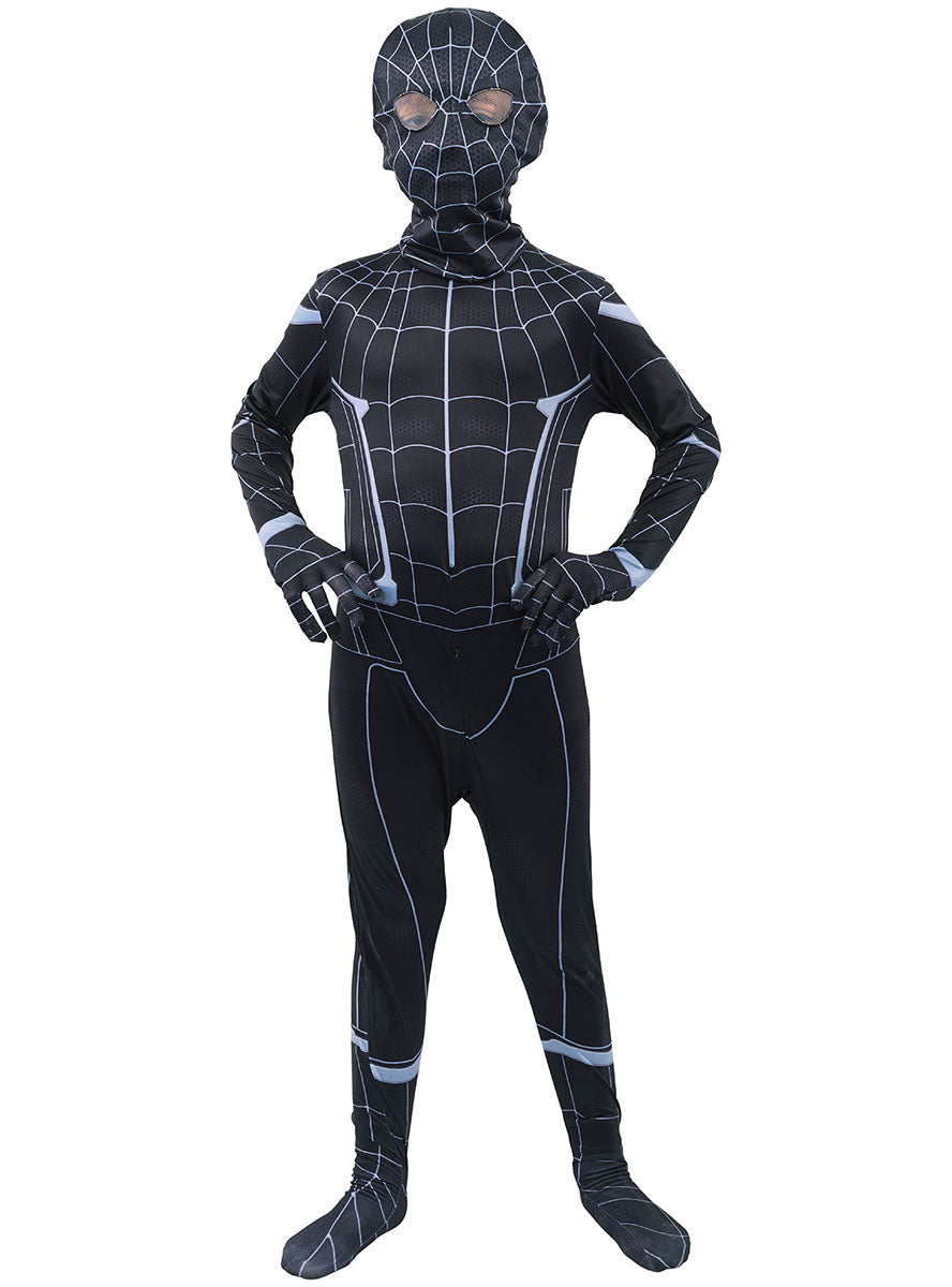 Alternate Image of Dark Spider Hero Boys Superhero Costume