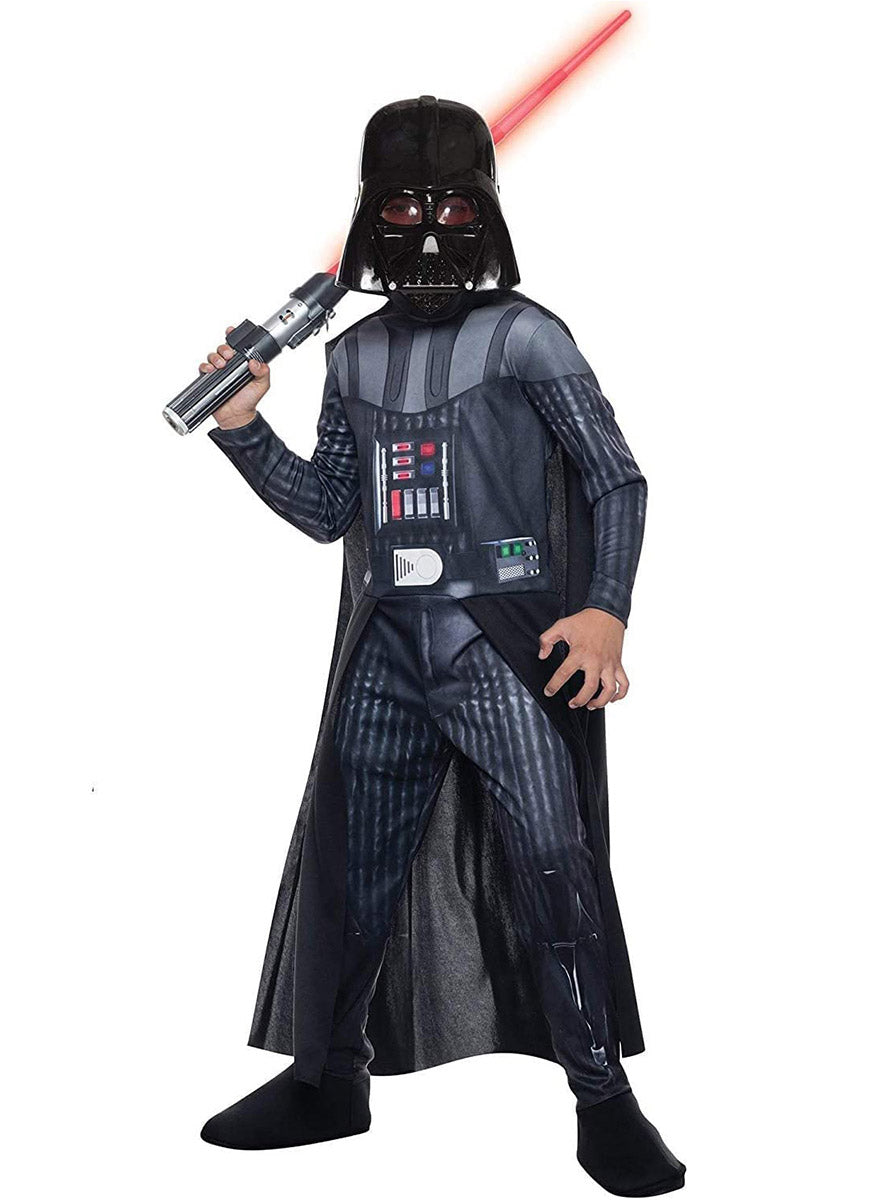 Image of Classic Darth Vader Boys Costume - Main Image