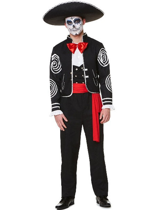Alternative Image of Mexican Senor Mens Day Of The Dead Costume