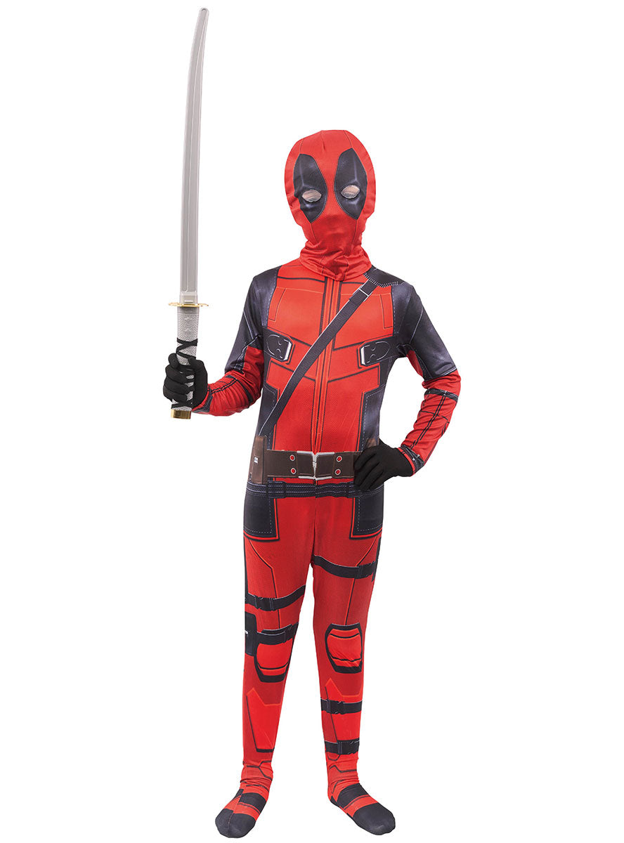 Deadpool Boys Red Superhero Costume K Oc Pp95660 Alternative