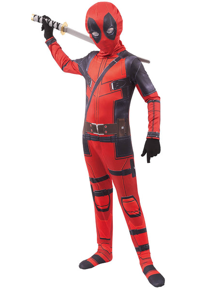 Deadpool Boys Red Superhero Costume K Oc Pp95660