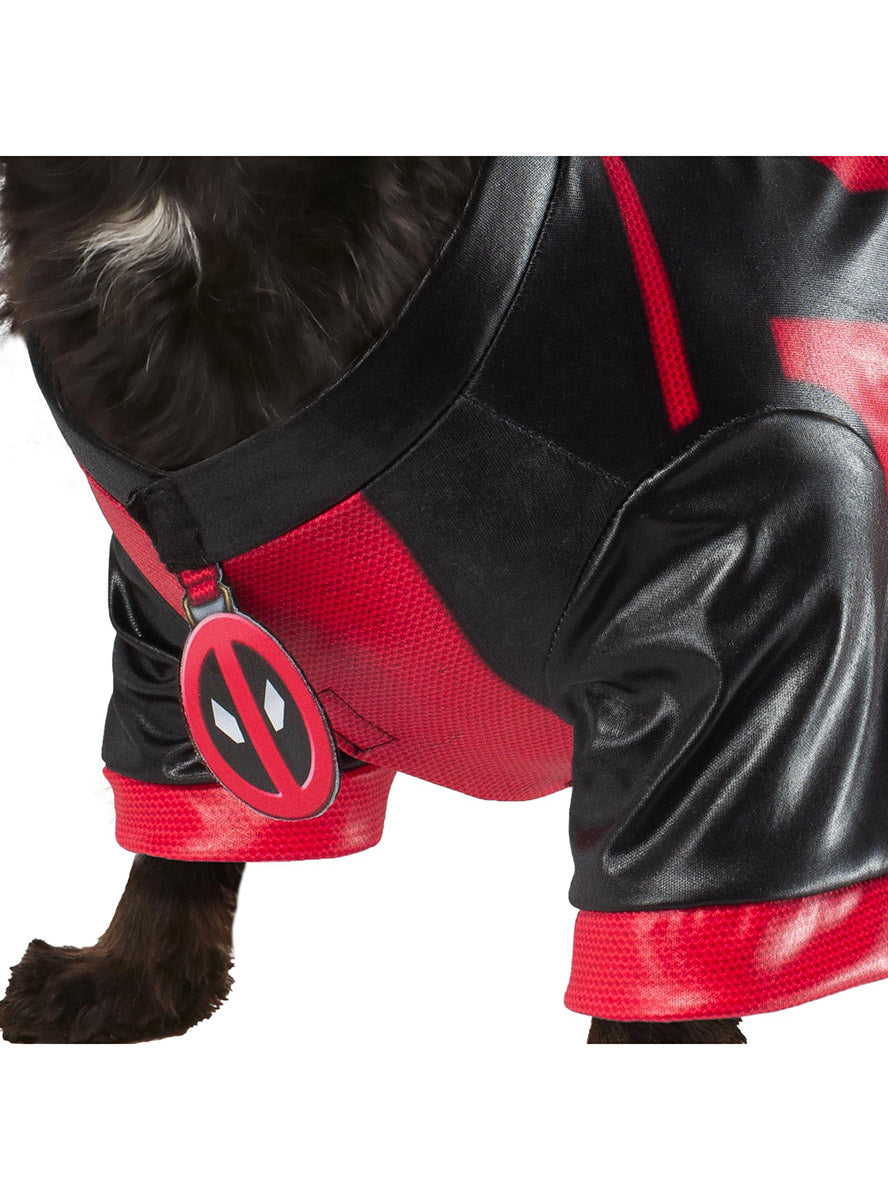 Deadpool Marvel Comics Costume For Pet Dogs - Close Image 1