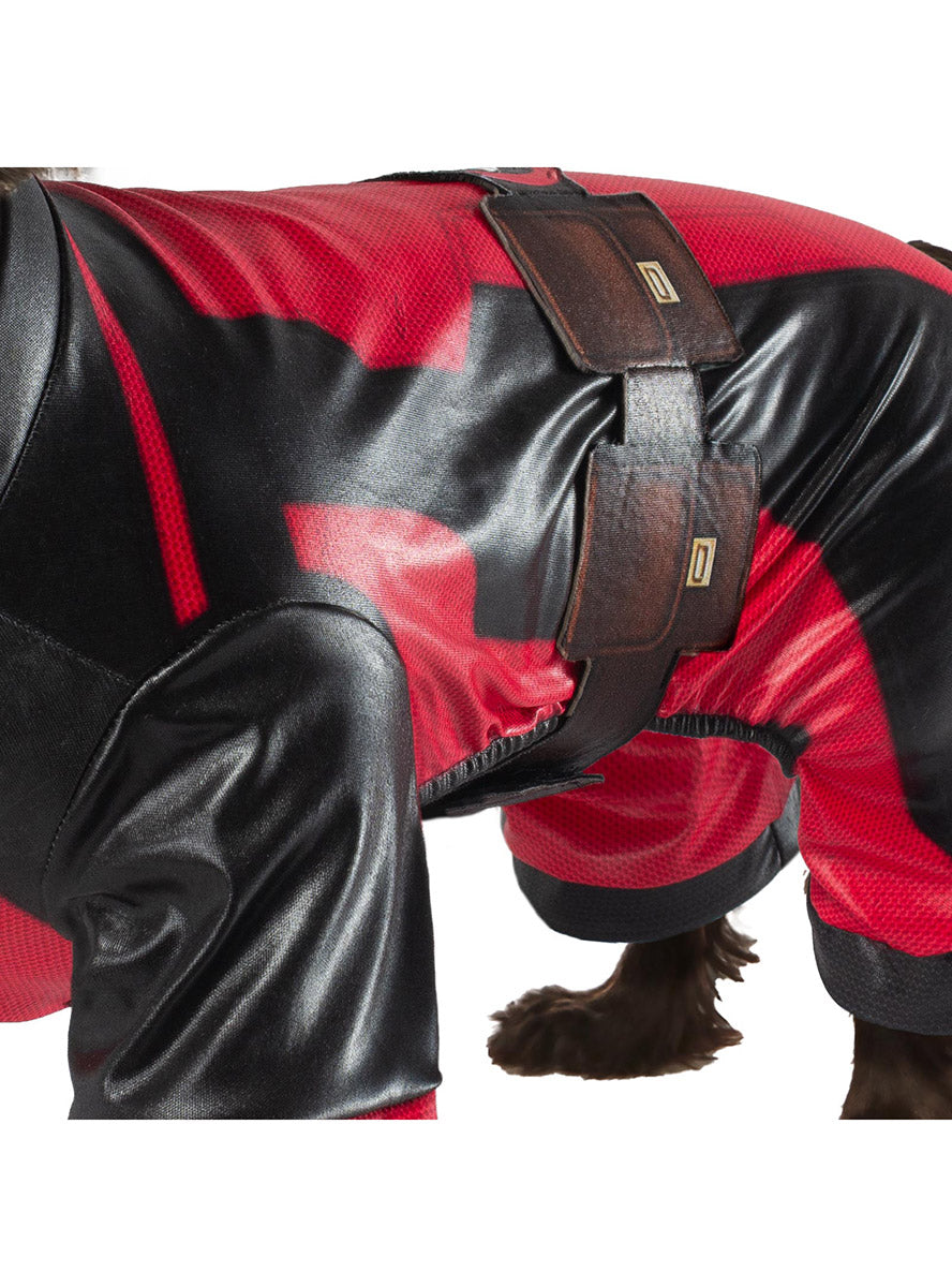 Deadpool Marvel Comics Costume For Pet Dogs - Close Image 2