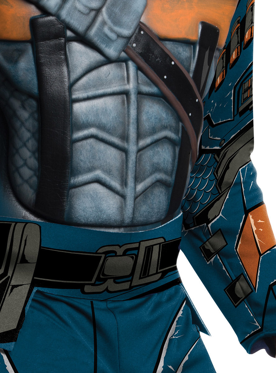 Close image 2 of Main image of Deathstroke Mens Deluxe DC Villian Costume