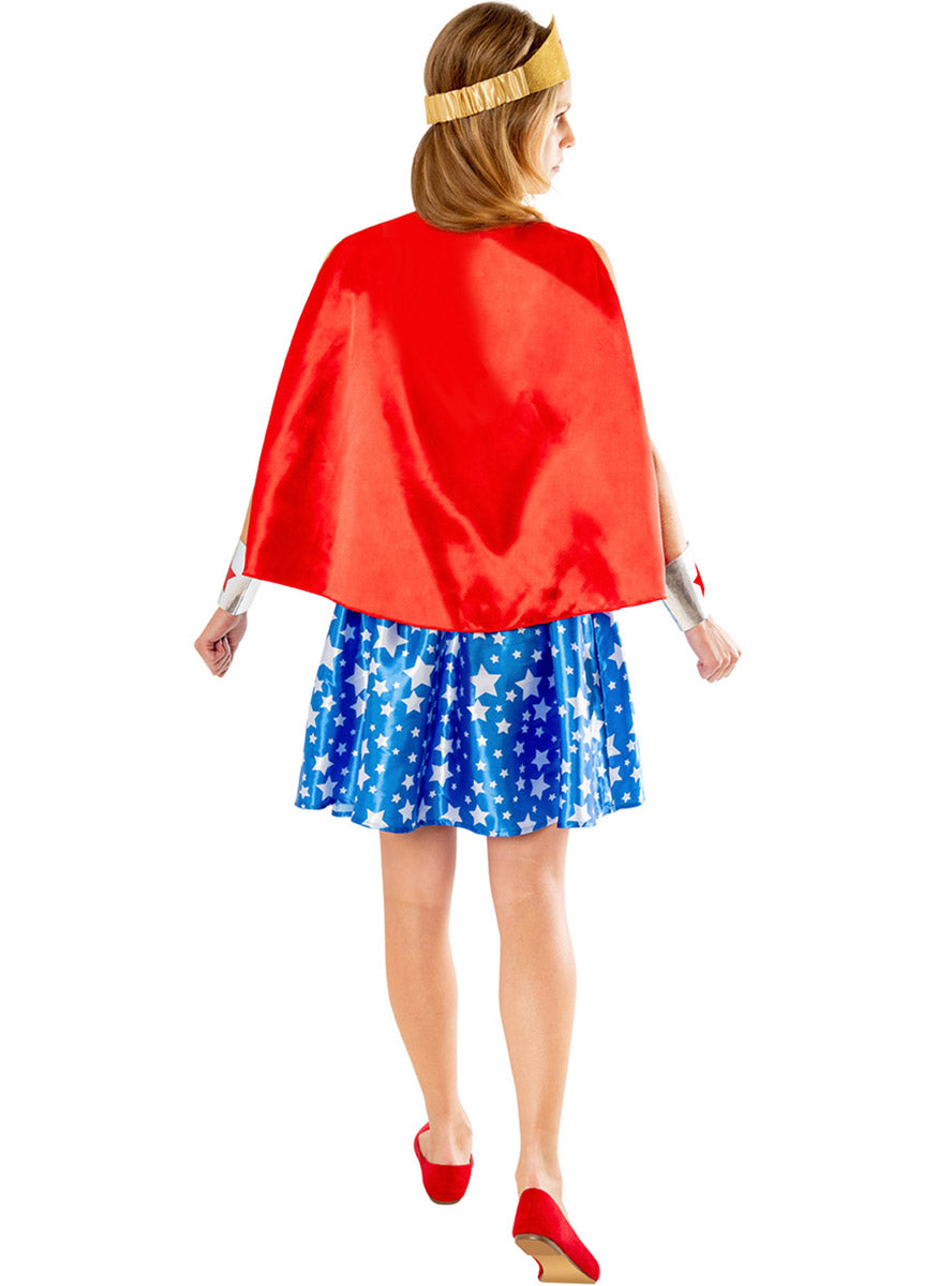 Back image of Wonder Woman Deluxe Womens DC Superhero Costume