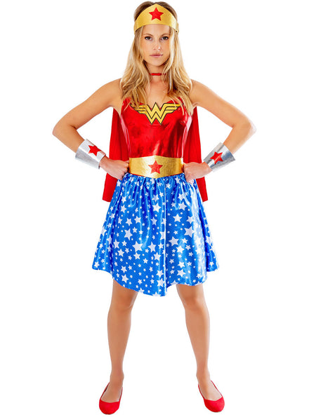 Main image of Wonder Woman Deluxe Womens DC Superhero Costume