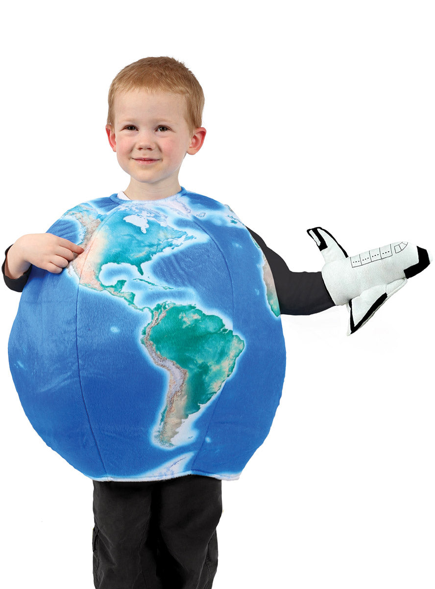 Main image of Earth Globe And Plane Kids Costume