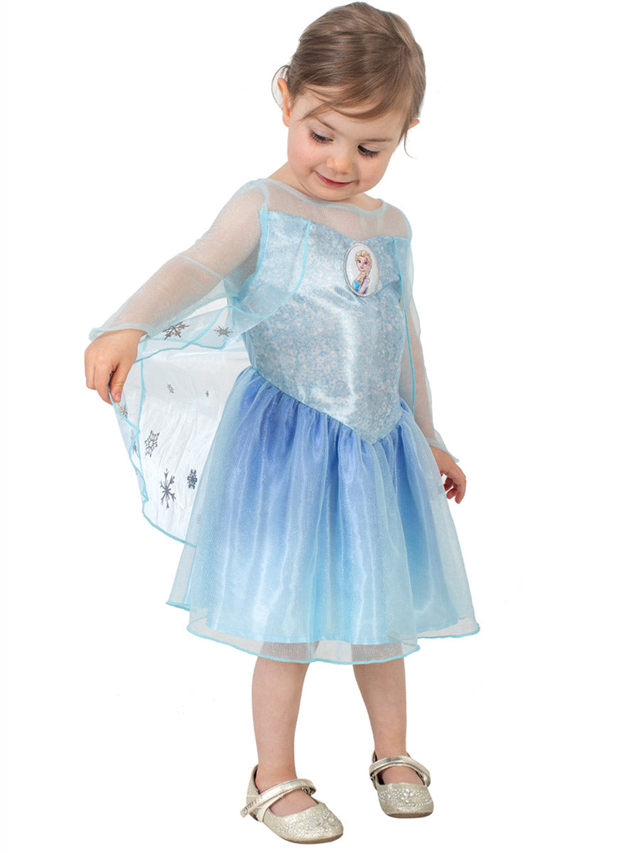 Elsa Deluxe Toddler Girls Disney Frozen Costume alternative image 1