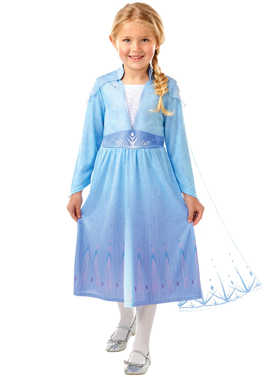 Main Image Disney Frozen 2 Elsa Dress Girls Costume